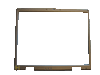 Display Frame / LCD-Front 38,1cm (15 inch) for Amitech FreeNote 4127
