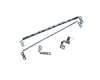 Display hinge kit / left and right for Advent 4211B