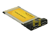 PC-Card PCMCIA adapter CardBus to 2x eSATA for Averatec 4155AH