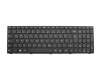 Keyboard DE (german) black/black matte suitable for Lenovo G70-70 (80HW)