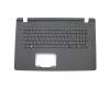 6B.GH4N2.011 original Acer keyboard incl. topcase DE (german) black/black