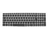 Keyboard DE (german) black/silver matt suitable for Lenovo G50-70 (80DY)