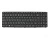 Keyboard DE (german) black/black matte original suitable for Lenovo B50-50 (80S2)