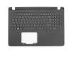 Keyboard incl. topcase DE (german) black/black original suitable for Acer Aspire ES1-524