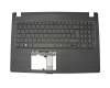 Keyboard incl. topcase DE (german) black/black original suitable for Acer Aspire 3 (A315-51)