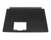 03100017KC01 original Acer keyboard incl. topcase US (english) black/black with backlight