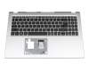 Keyboard incl. topcase DE (german) black/silver original suitable for Acer Aspire 5 (A515-56)