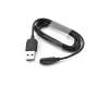 USB data / charging cable black original 0,95m suitable for Asus ZenWatch 2 (WI501Q)