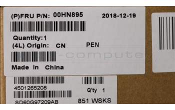 Lenovo Wacom ActPen, TP, 6.5mm for Lenovo ThinkPad P40 Yoga (20GQ/20GR)