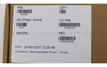 Lenovo 00HT551 Temperaturmodul mit Lüfter, UMA