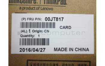 Lenovo 00JT817 Sensor Subcard(Clamshell)