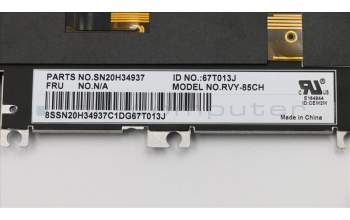 Lenovo 00JT885 MECH_ASM KBD,CH,LB,screw,CHY,Backlit