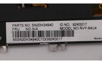 Lenovo 00JT888 MECH_ASM KBD,USI,LB,screw,CHY,Backlit