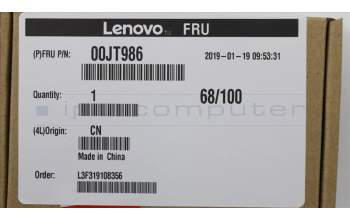 Lenovo DC-in for Lenovo ThinkPad T470s (20HF/20HG/20JS/20JT)