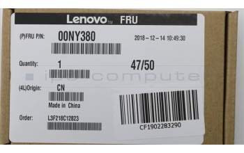 Lenovo 00NY380 Subcard USB3.0 Cable,ICT
