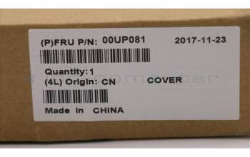 Lenovo 00UP081 D-Abdeckung für WWAN, Gummi, schwarz, PA/GF