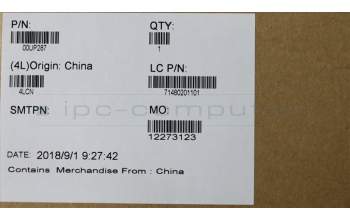 Lenovo 00UP287 LCD BEZEL ASM