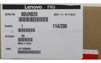Lenovo 00UR820 Hinge ASM,4K