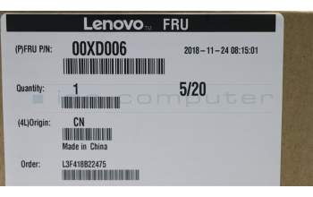 Lenovo 00XD006 BEZEL, ODD MAIN BEZEL WITHOUT CR ASM