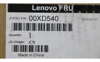 Lenovo 00XD540 MECH_ASM 34L,Front Fan Bkt,Destiny