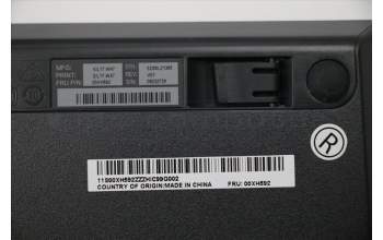 Lenovo 00XH592 Keyboard External,USB,Brazil Portuguese,Black