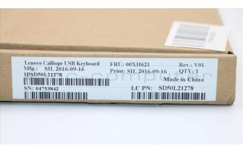 Lenovo DT_KYB USB Calliope KB BK SWS for Lenovo ThinkCentre M710q (10MS/10MR/10MQ)