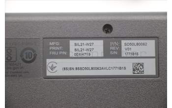 Lenovo DT_KYB USB TRDTNL KB BK SLK for Lenovo ThinkCentre M810Z (10NX/10NY/10Q0/10Q2)