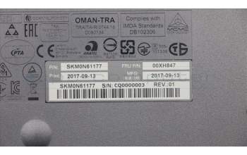 Lenovo 00XH847 KYB_MOUSE WL KM Calliope SR ARA