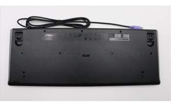 Lenovo 00XH934 Externe Tastatur, PS2, Englisch, Schwarz, Nicht beleuchtet