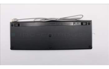 Lenovo 00XH982 Externe Tastatur, USB, Englisch, Silber, Nicht beleuchtet