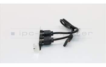 Lenovo CABLE Fru 300mm Rear USB2 HP cable for Lenovo ThinkCentre M910q (10MU/10MX/10QN/10MV/10MW)
