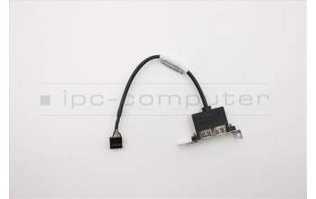 Lenovo CABLE Fru 200mm Rear USB2 LP cable for Lenovo ThinkCentre M910q (10MU/10MX/10QN/10MV/10MW)