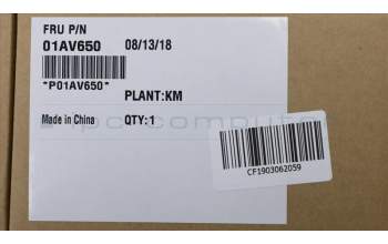 Lenovo 01AV650 CABLE Clickpad FFC,Chrome