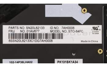 Lenovo 01AV677 NB_KYB KB BLKChiconyCanadianFrench(058)