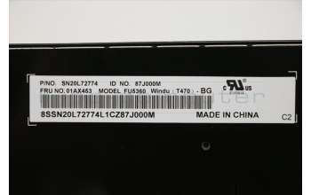 Lenovo 01AX453 Interne Tastatur, Bulgarisch