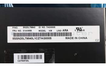 Lenovo 01AX656 NB_KYB Lin2 KBD ARA LTN