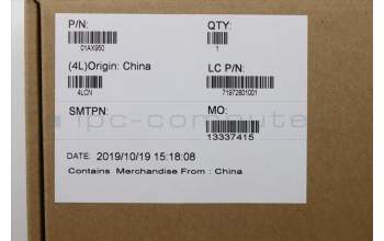 Lenovo 01AX950 Abdeckung, C-Abdeckung, mit FP