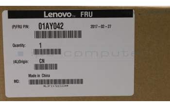 Lenovo 01AY042 MECH_ASM CS15W_3+2BCP,MYLAR,PBLACK,TRA