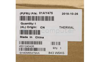 Lenovo 01AY475 Thermal Module,w/FAN,SWG