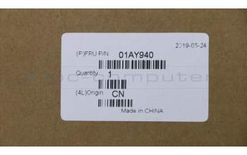 Lenovo 01AY940 MECHANICAL SYN Touch FPR,card,BK,JYT