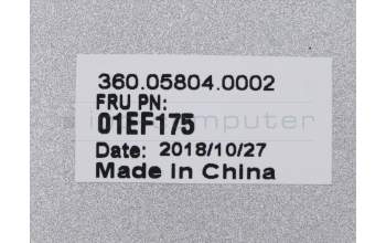 Lenovo 01EF175 MECH_ASM Rear Cover A910