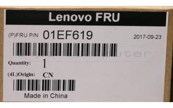 Lenovo 01EF619 MECH_ASM 332AT FRONT BEZEL-ASSY