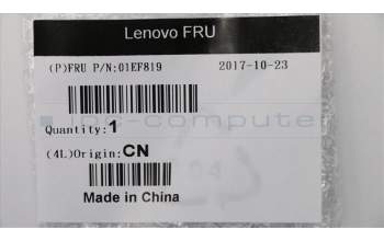 Lenovo BRACKET 334AT,PWR switch holder for Lenovo ThinkCentre M910q (10MU/10MX/10QN/10MV/10MW)