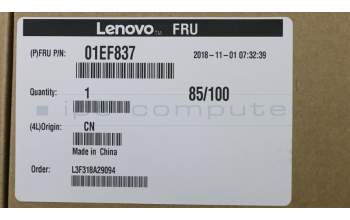 Lenovo BEZEL Non Slim ODD Bezel,333AT for Lenovo ThinkCentre M710q (10MS/10MR/10MQ)