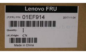 Lenovo 01EF914 F-Blende mit ODD, BAUGR., 332BT