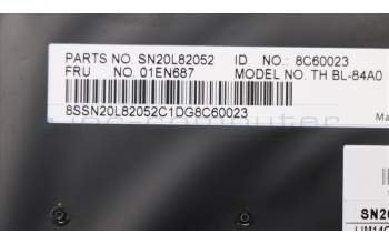 Lenovo 01EN687 NB_KYB Thorpe2 KBD,ARA,CHY BL
