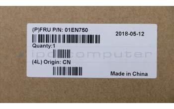 Lenovo 01EN750 NB_KYB Thorpe2 KBD,CH,DFN BL