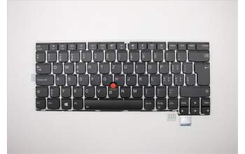 Lenovo 01EN914 Interne Tastatur, Traditionelles Chinesisch, silber, Hintergrundbeleuchtung