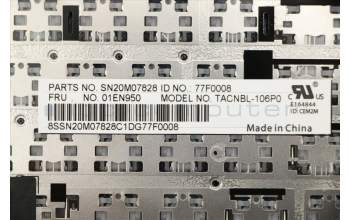 Lenovo 01EN950 Tachi NBL KBD, PT, CHY