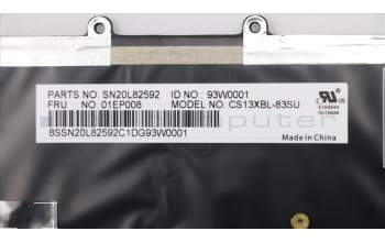 Lenovo 01EP008 NB_KYB KBD BL CHY Russian